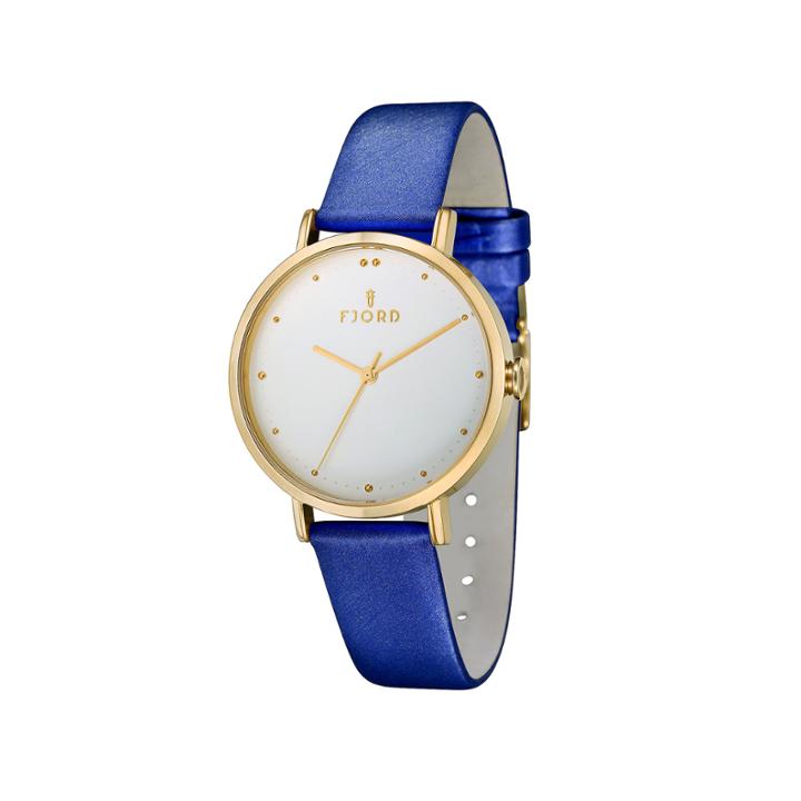 Fjord Womens Blue Strap Watch-fj-6019-04