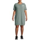 Nike Short Sleeve Sweater Dress - Plus