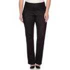 Heart & Soul Double Waist Pinstripe Pants - Juniors Plus Short