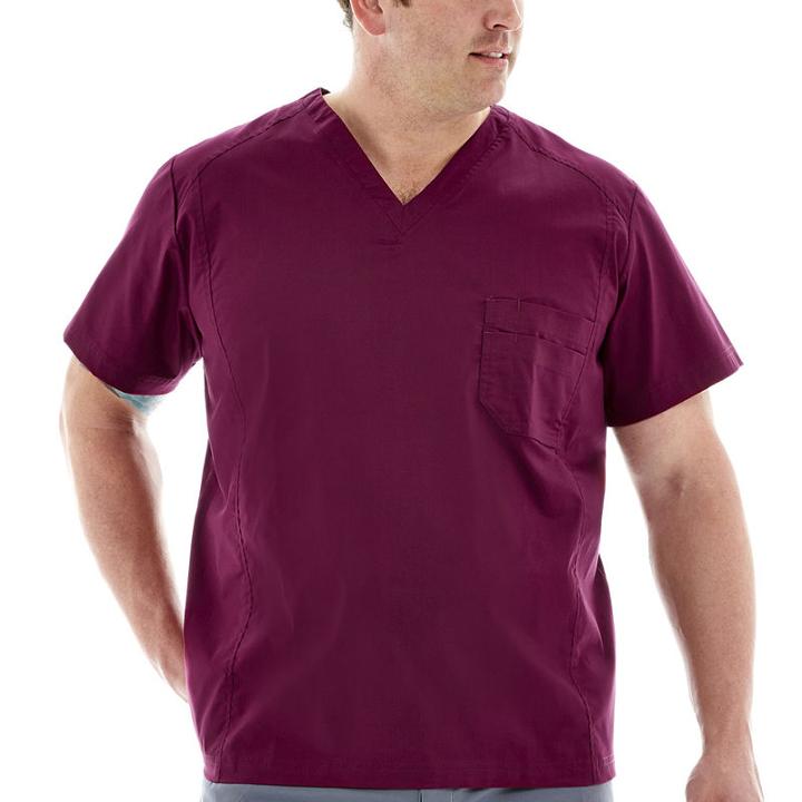 Bio Stretch Mens Scrub Top - Big