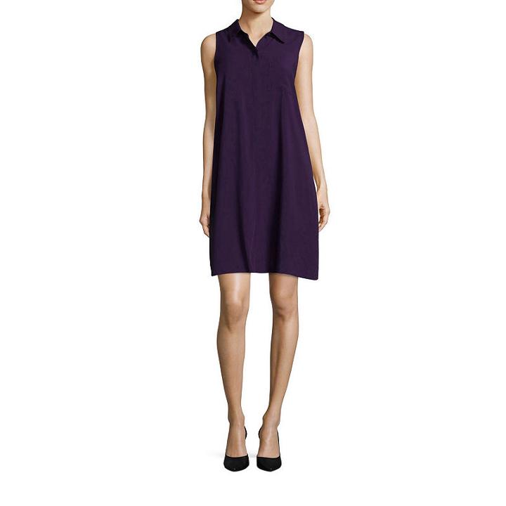 A.n.a Sleeveless Swing Dress- Talls