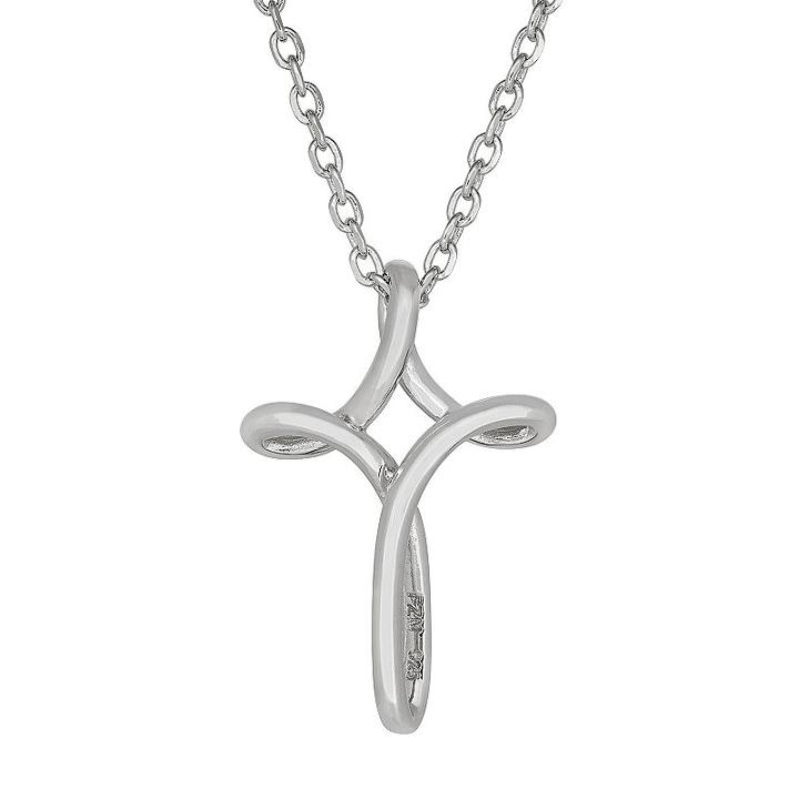 Womens Knot Pendant Necklace