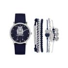 Fashion Watches Silver-tone Womens Watch Boxed Set