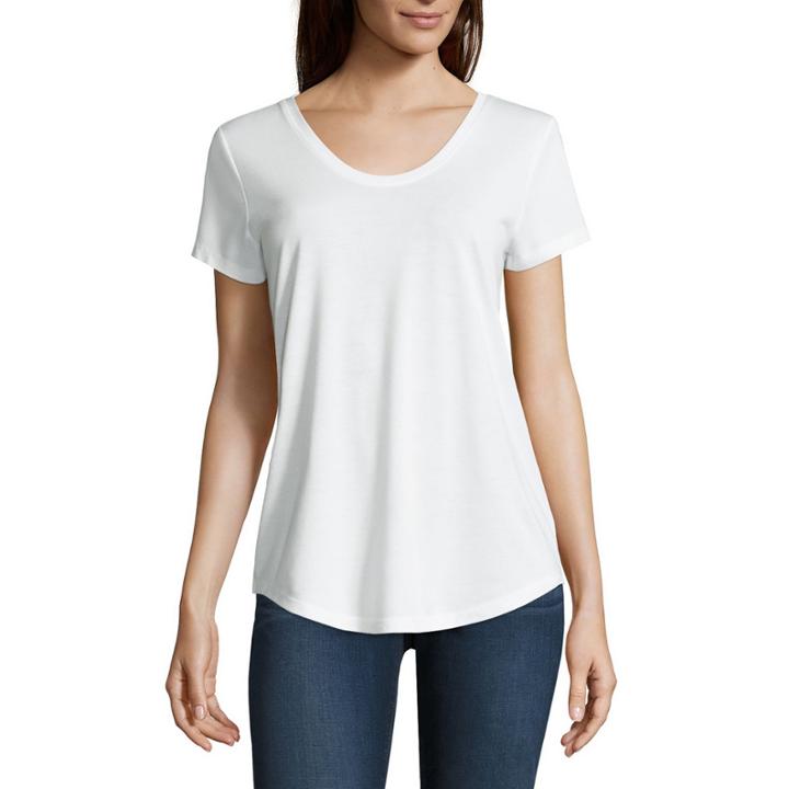 Stylus Short Sleeve Scoop Neck T-shirt