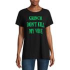 North Pole Trading Co. Grinch Don't Kill My Vibe Graphic T-shirt