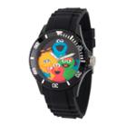 Sesame Street Unisex Black Strap Watch-wss000009