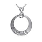 1/10 Ct. T.w. Diamond Sterling Silver Infinity Symbol Necklace
