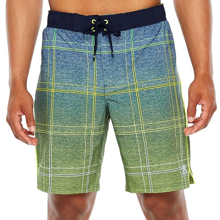 Zeroxposur Plaid Board Shorts