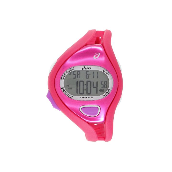 Asics Ar05 Runner Womens Pink Strap Watch-cqar0504y