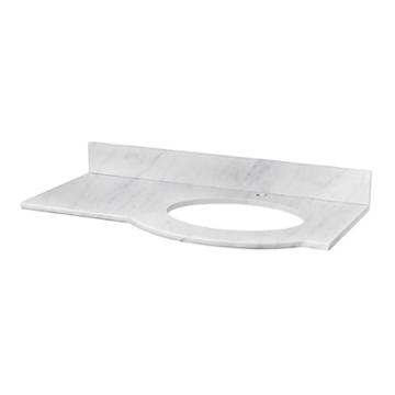 American Imaginations Tiffany Rectangle Countertopsingle Hole Right Faucet Marble Top