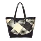 Liz Claiborne Gabby Large Checkered Tote Bag