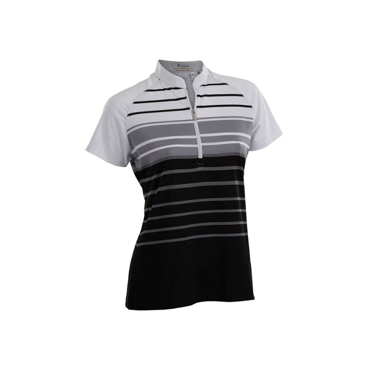 Nancy Lopez Golf Point Short Sleeve Polo