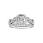 I Said Yes 3/8 Ct. T.w. Diamond Platinaire Bridal Ring Set