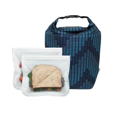 Blueavocado Click 'n Go With Rezip Seal Lunch2-pack