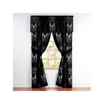 Bone Collector Black Valance