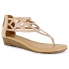 Dolce By Mojo Moxy Fay Womens Wedge Sandals