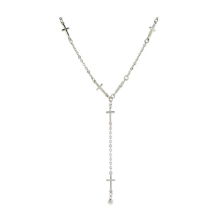 1928 Religious Jewelry Womens Cross Y Necklace