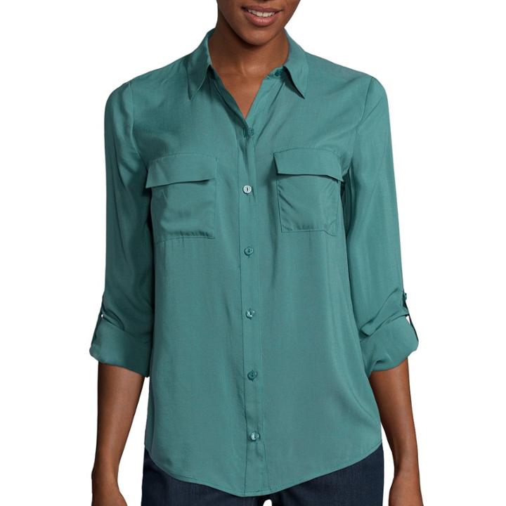 A.n.a Roll-tab Sleeve Shirt
