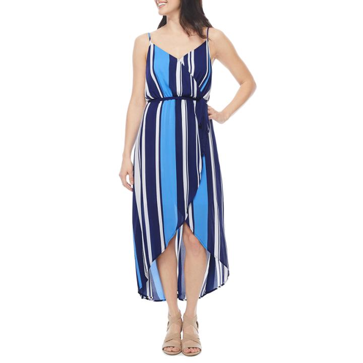 A.n.a Sleeveless Wrap Dress