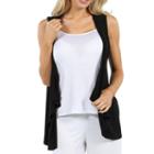 24/7 Comfort Apparel Women's Sleeveless Shrug