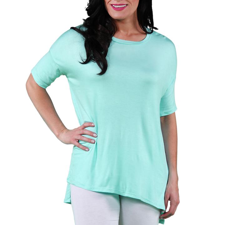 24/7 Comfort Apparel Dolman T-shirt-womens