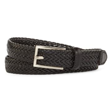 Mixit&trade; Flat Braided Leather Belt