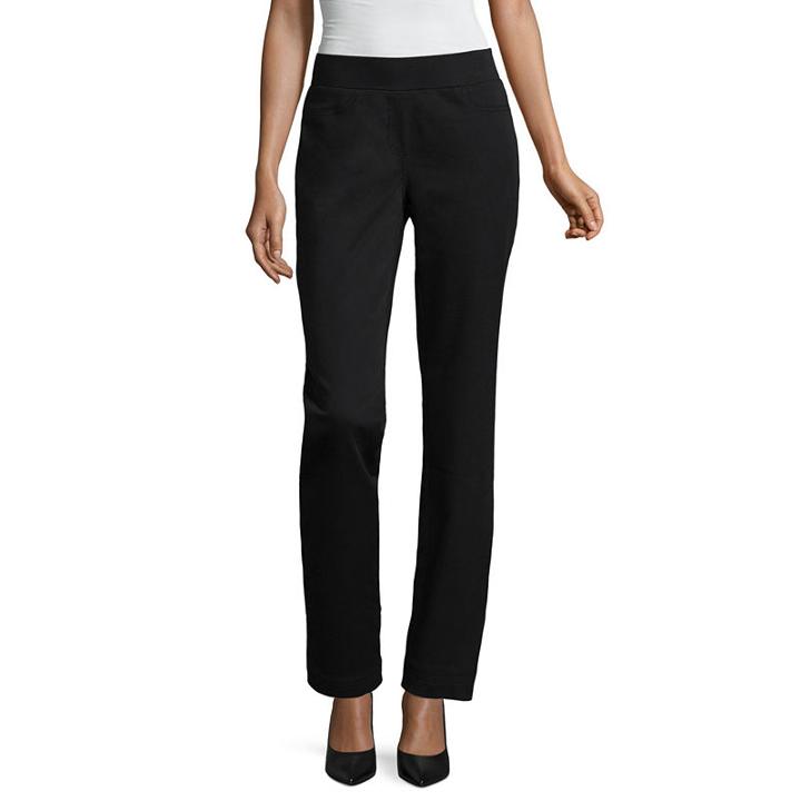 Liz Claiborne Pull-on Pants - Tall