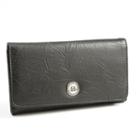 Stone Mountain Washed Leather Zip Around Tab Clutch Clutch Wallet