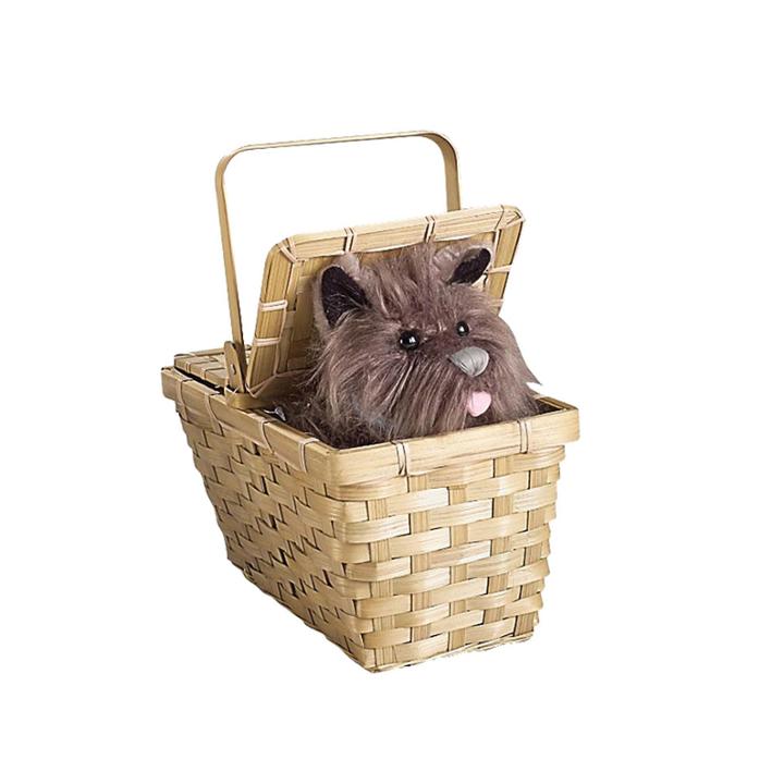 Wizard Of Oz Toto In Basket Deluxe