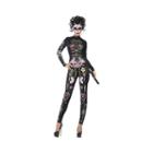 Day Of The Dead Sugar Skull Cat Costume