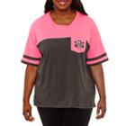 Flirtitude Not Today Graphic T-shirt- Juniors Plus