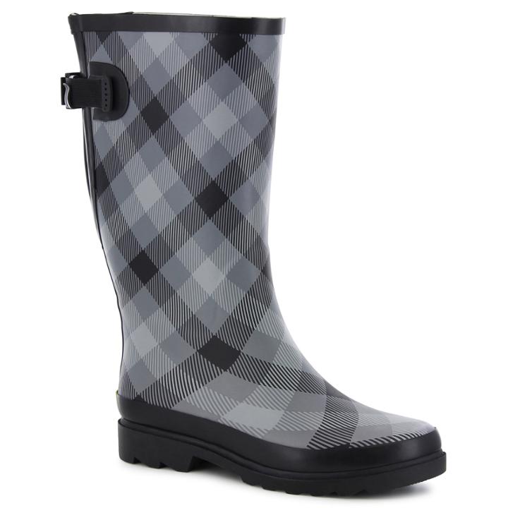 Western Chief Dual Buffalo Womens Waterproof Rain Boots