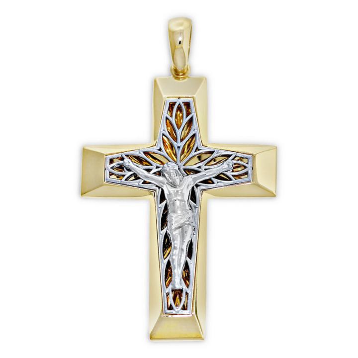 Religious Jewelry Mens Cross Pendant