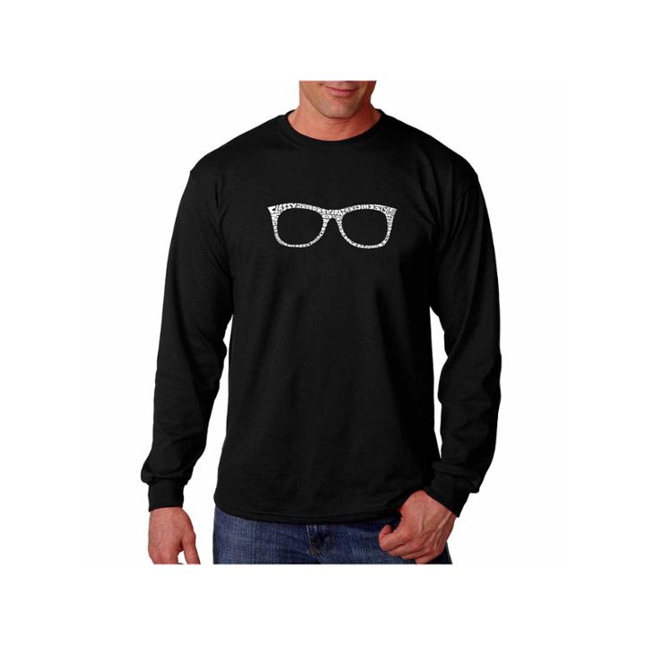 Sheik To Be Geek Mens Long Sleeve T-shirt