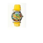 Bertha Womens Chelsea Mother-of-pearl Yellow Leather-band Watchbthbr4902