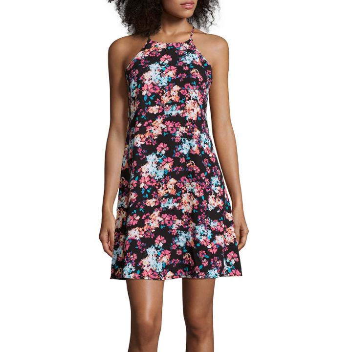 Decree Sleeveless Swing Dress- Juniors