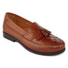Stafford Burke Mens Leather Tassel Loafers