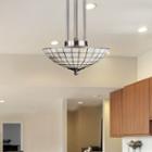 Dale Tiffany&trade; White Dome Hanging Fixture