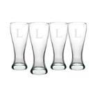 Cathy's Concepts Set Of 4 Personalized Pilsner Glasses