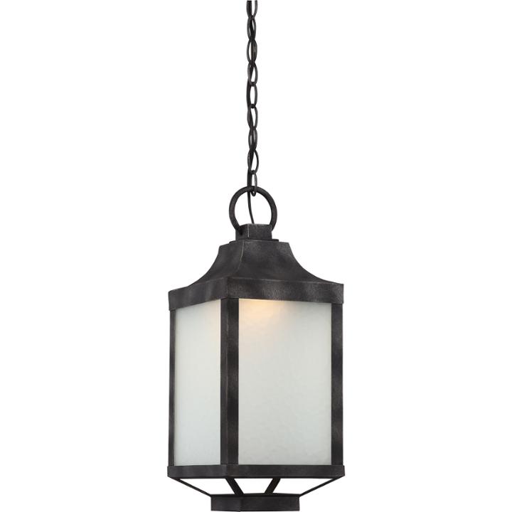 Filament Design 1-light Iron Black Outdoor Hanginglantern