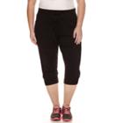 Xersion French Terry Workout Capris Plus