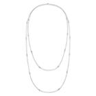 Bold Elements&trade; Silver-tone Crystal Necklace