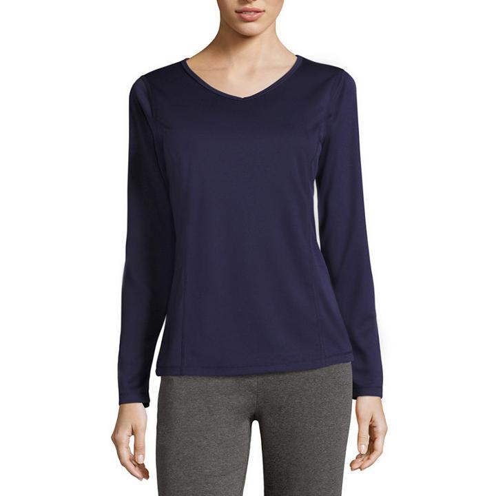 Made For Life Long Sleeve V Neck T-shirt - Tall