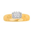 True Love, Celebrate Romance 1/2 Ct. T.w. Certified Diamond 14k Gold Bridal Ring