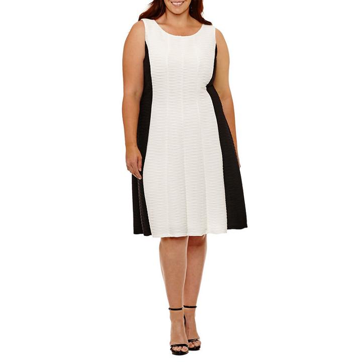 Ronni Nicole Sleeveless Fit & Flare Dress - Plus