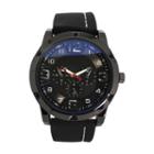 Olivia Pratt Womens Black Strap Watch-d26813blackwhite