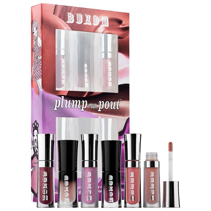 Buxom Plump Your Pout Six Piece Mini Lip-plumping Collection