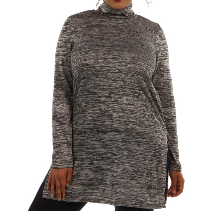 24/7 Comfort Apparel Studious Glamour Tube Top Plus
