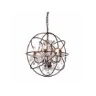 Warehouse Of Tiffany Warehouse Of Tiffany Planetshaker Antique Bronze Spherical Chandelier