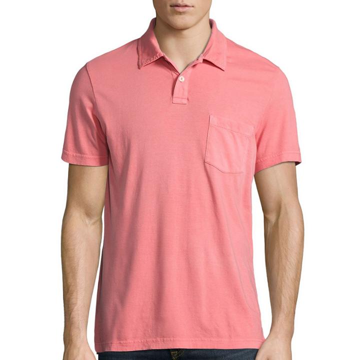 Arizona Short Sleeve Solid Jersey Polo Shirt